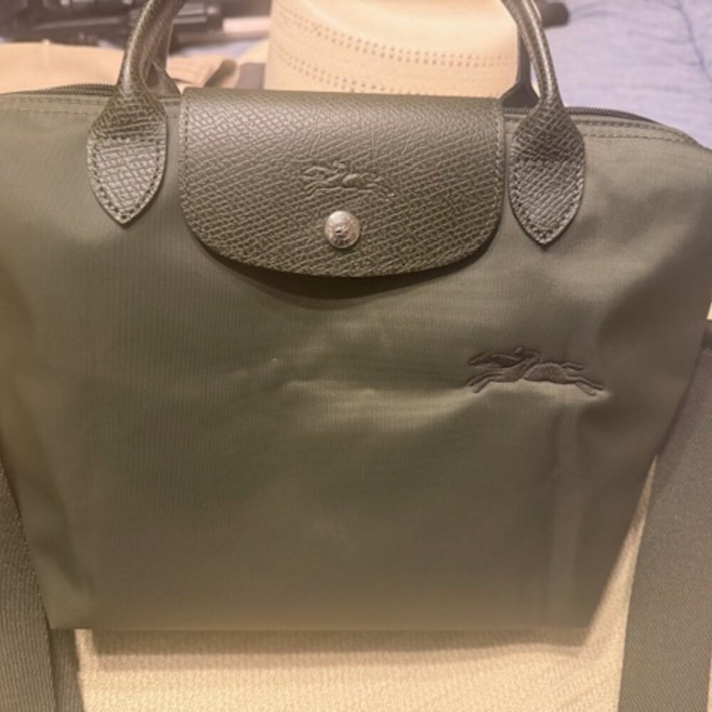 Longchamp Le Pliage Green S Nylon Bag Women's Olive Green